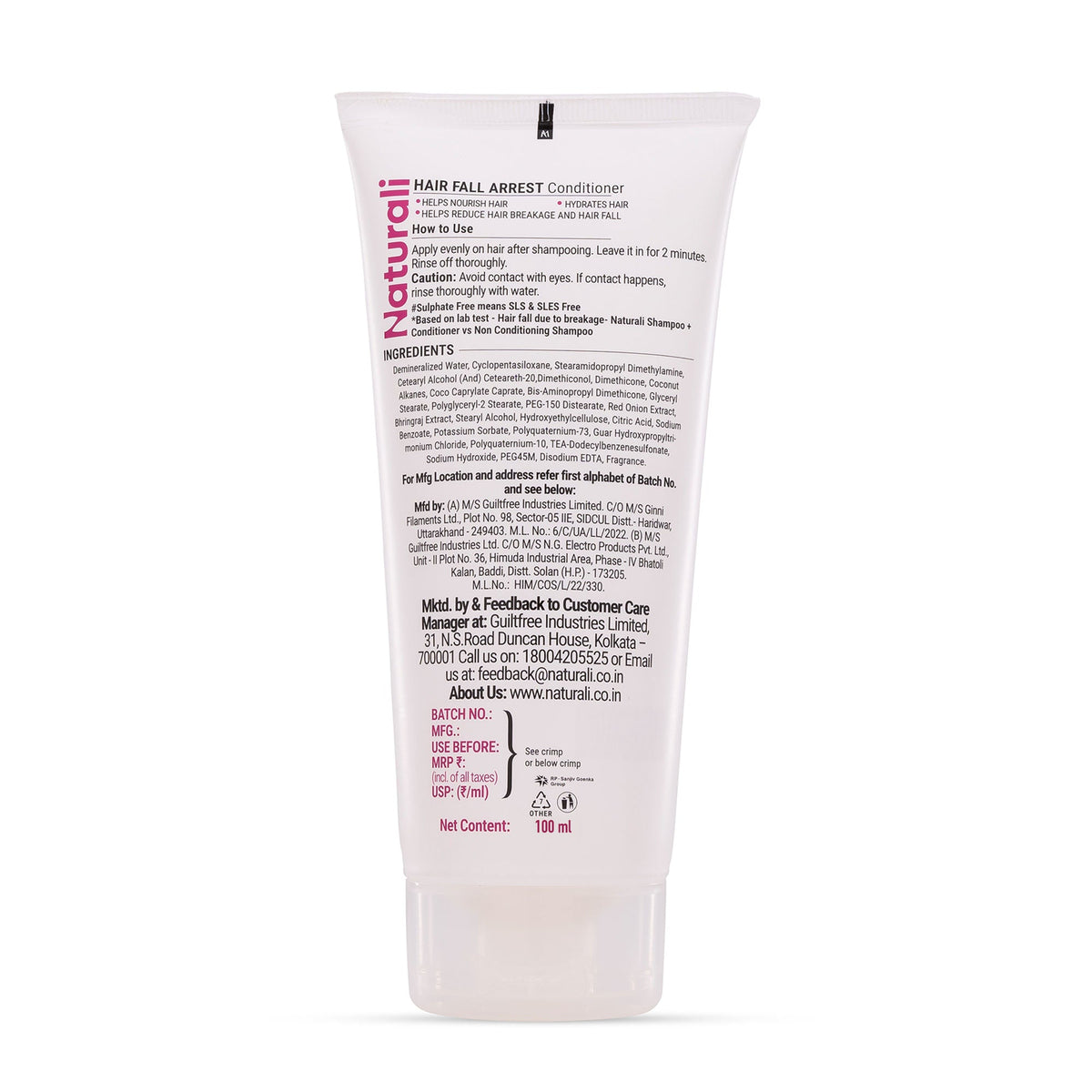Naturali Hairfall Arrest Conditioner