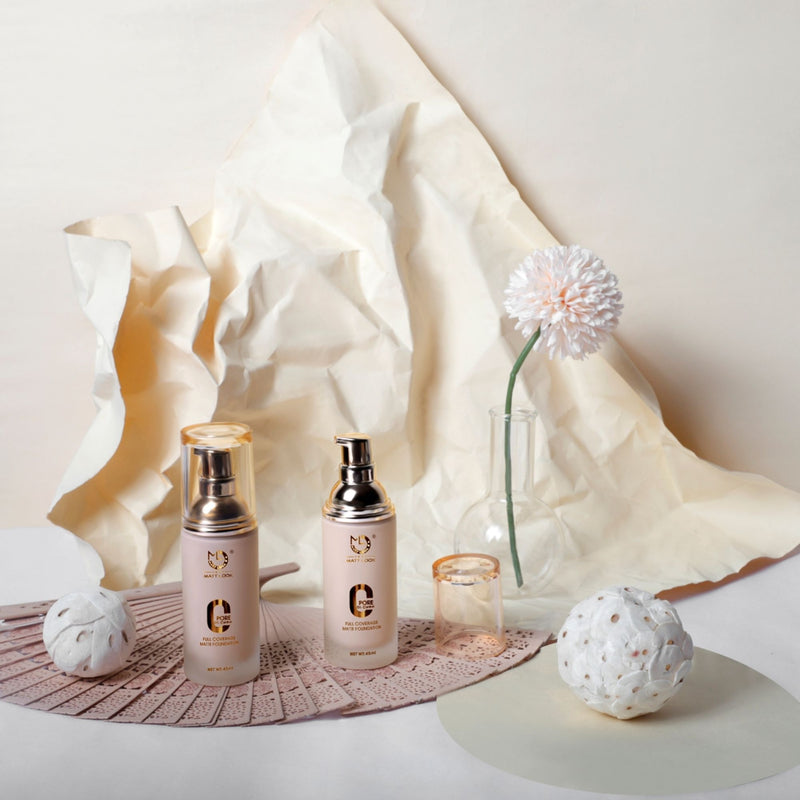 Matt Look Zero Pore Oil Control Full Coverage Matte Foundation - Pure Beige