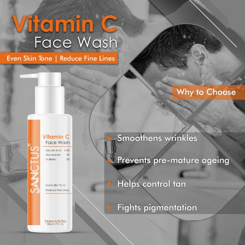 SANCTUS Vitamin C Face Wash