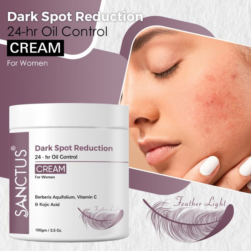SANCTUS Dark Spot Reduction 24-hr Oil Control Cream For Women