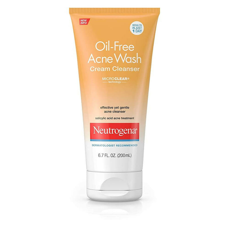 Neutrogena Oil-Free Acne Wash Cream Cleanser