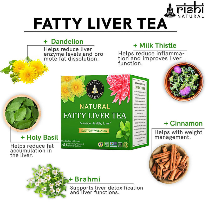 Rishi Natural Fatty Liver Detox Tea