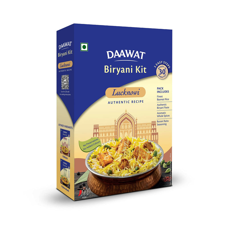Daawat Biryani Kit Lucknowi - Authentic Recipe