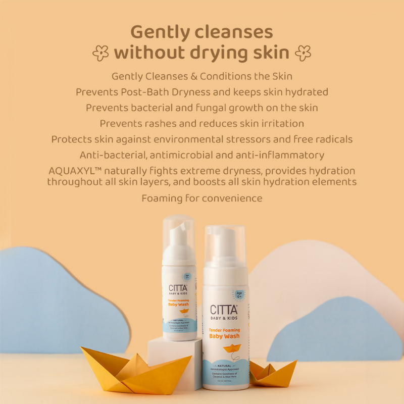 Citta Baby & Kids Tender Foaming Baby Wash