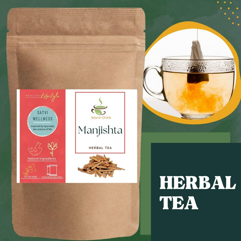 Satvi Wellness Manjatti Tea Bags