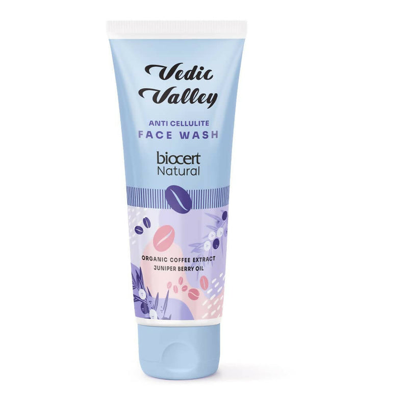 Vedic Valley Anti Cellulite Face Wash With Coffee Bean & Juniper Berry Oil