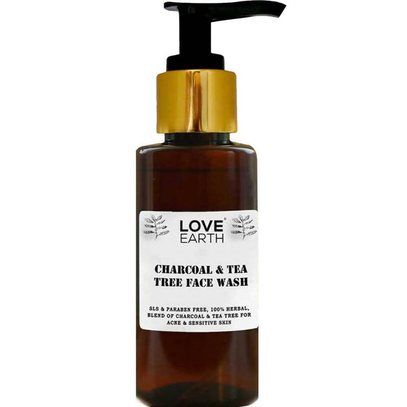 Love Earth Charcoal & Tea Tree Face Wash