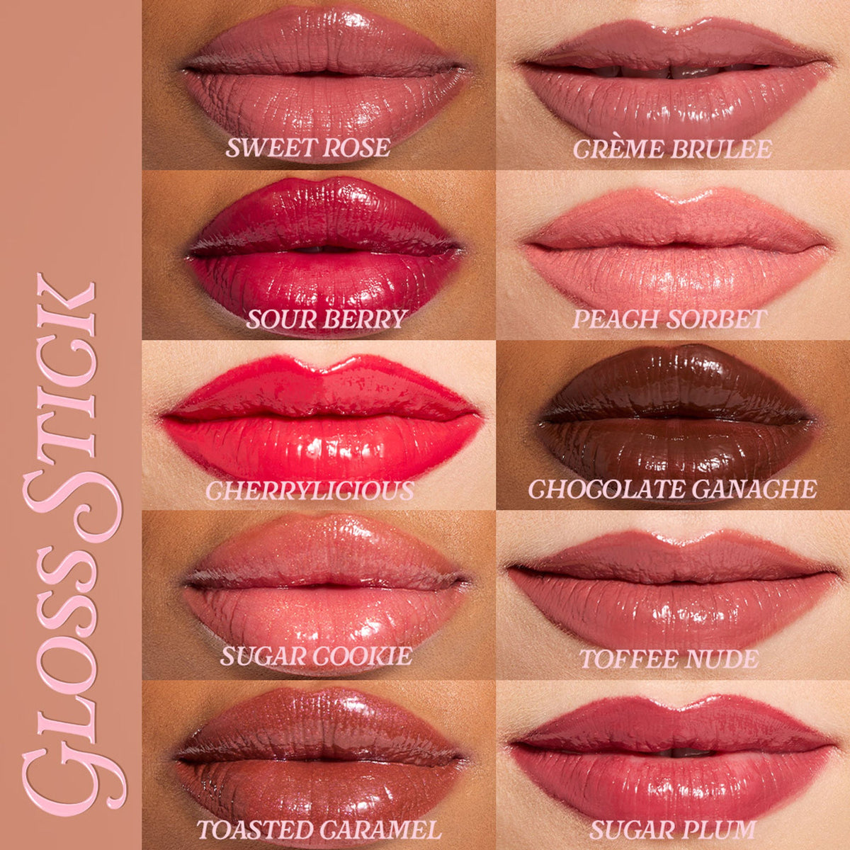 Makeup Revolution Pout Lip Gloss Stick - Chocolate Ganache