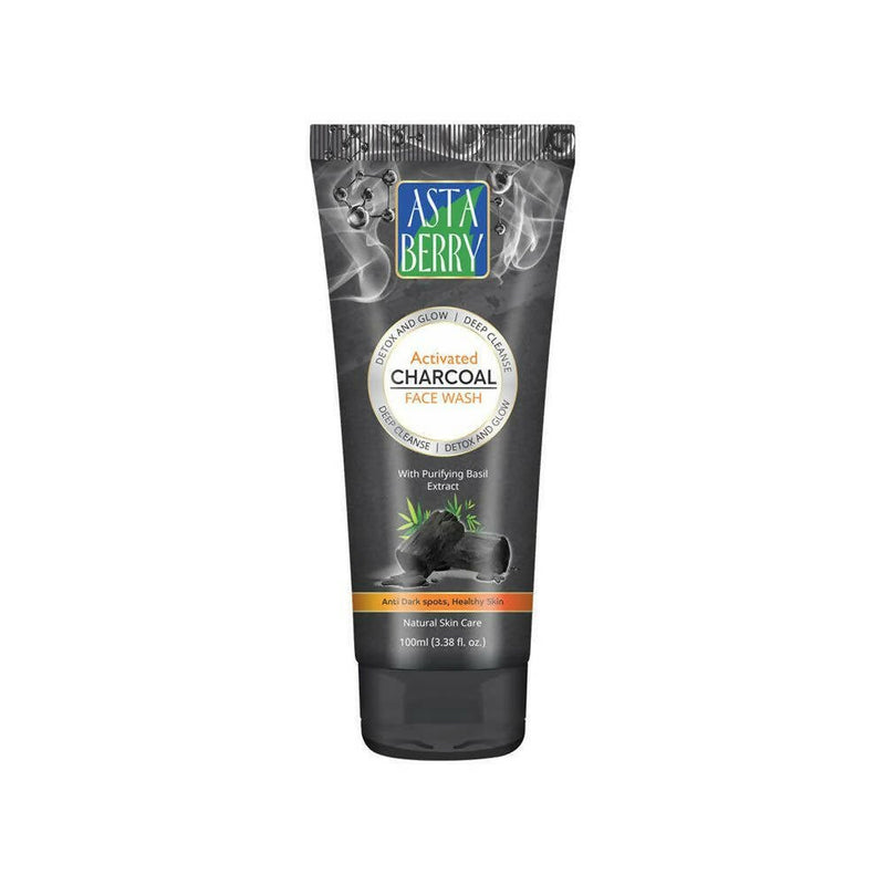 Astaberry Charcoal Face Wash- Detox & Glow