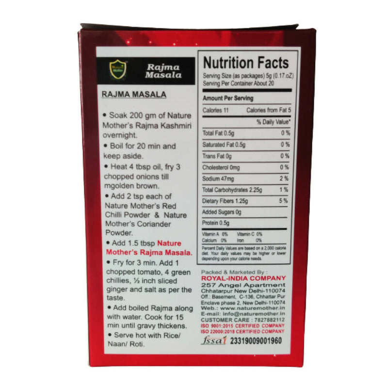 Nature Mother Rajma Masala