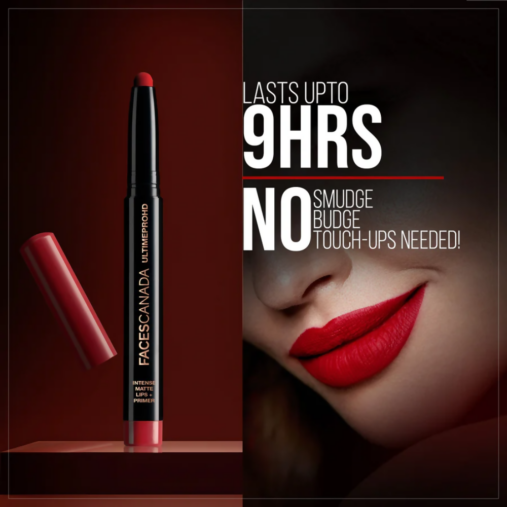Faces Canada Ultime Pro HD Intense Matte Lips + Primer - Scandalous 13