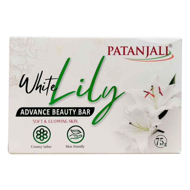 Patanjali White Lily Advance Beauty Bar