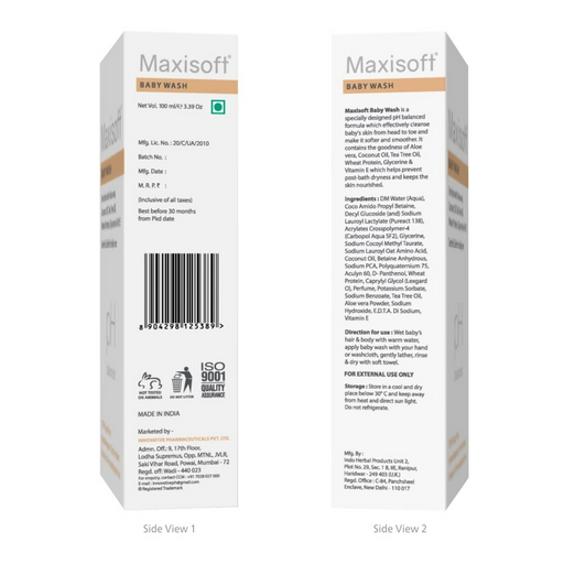 Maxisoft Skin Nourishing Baby Wash