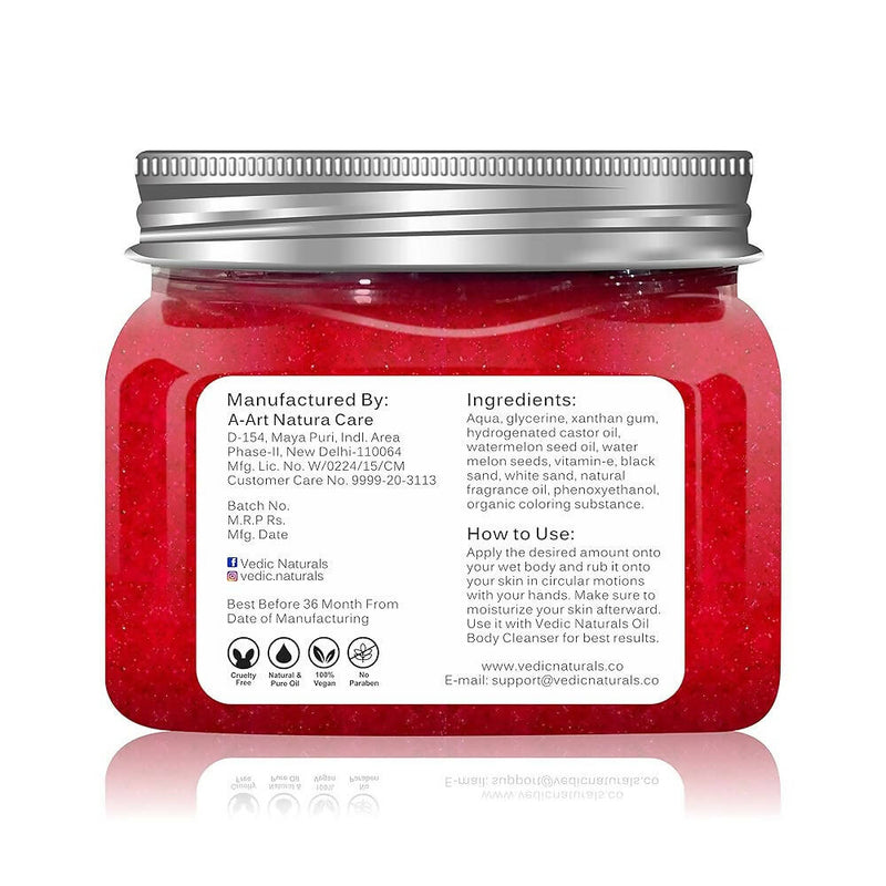 Vedic Naturals Watermelon Body Scrub