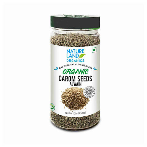 Nature Land Organics Carom Seeds (Ajwain)