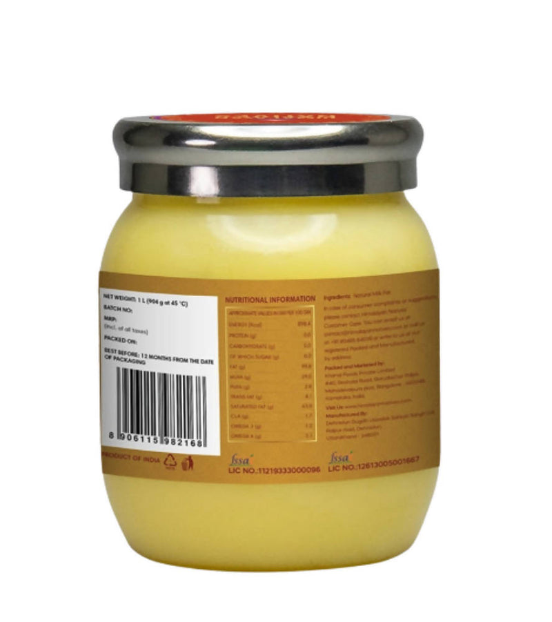 Himalayan Natives Pahadi Cow Ghee | Pure Cow Ghee | Nutritious Organic Desi Ghee