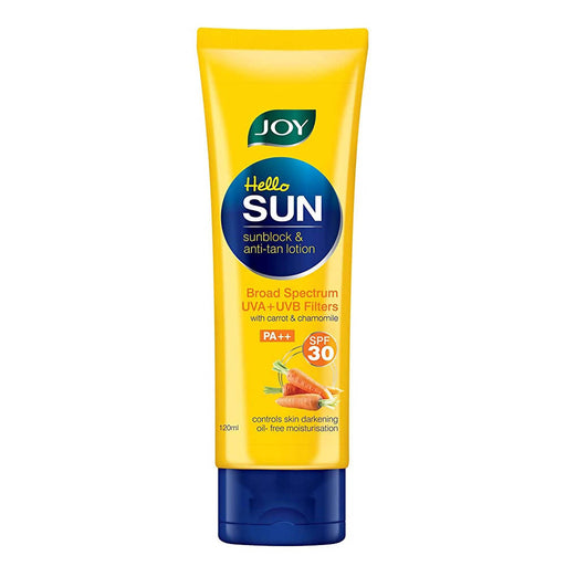 Joy Hello Sun Sunblock and Anti Tan Lotion SPF 30 PA++