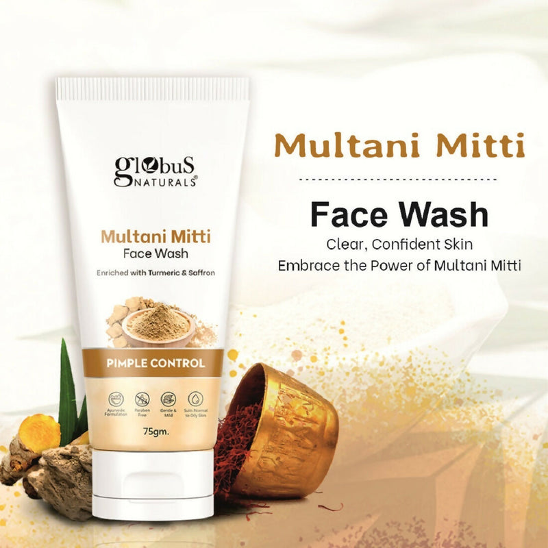 Globus Naturals Multani Mitti Face Wash