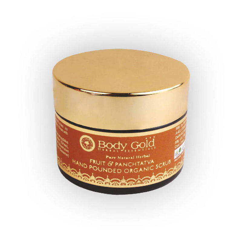 Body Gold Fruit & Panchtatva Hand Pounded Organic Scrub