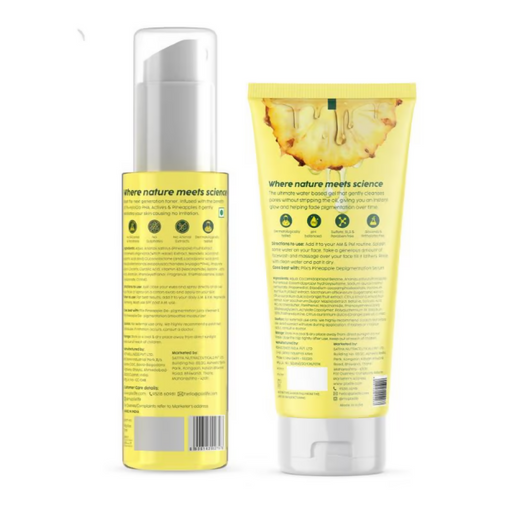 PLIX The Plant Fix Pineapple Depigmentation Regime With Fruity Toner & Cleanser