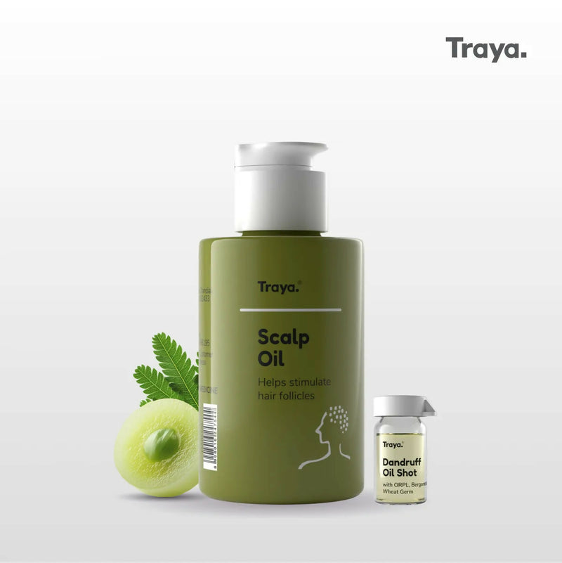 Traya Scalp Oil with Dandruff Oil Shot