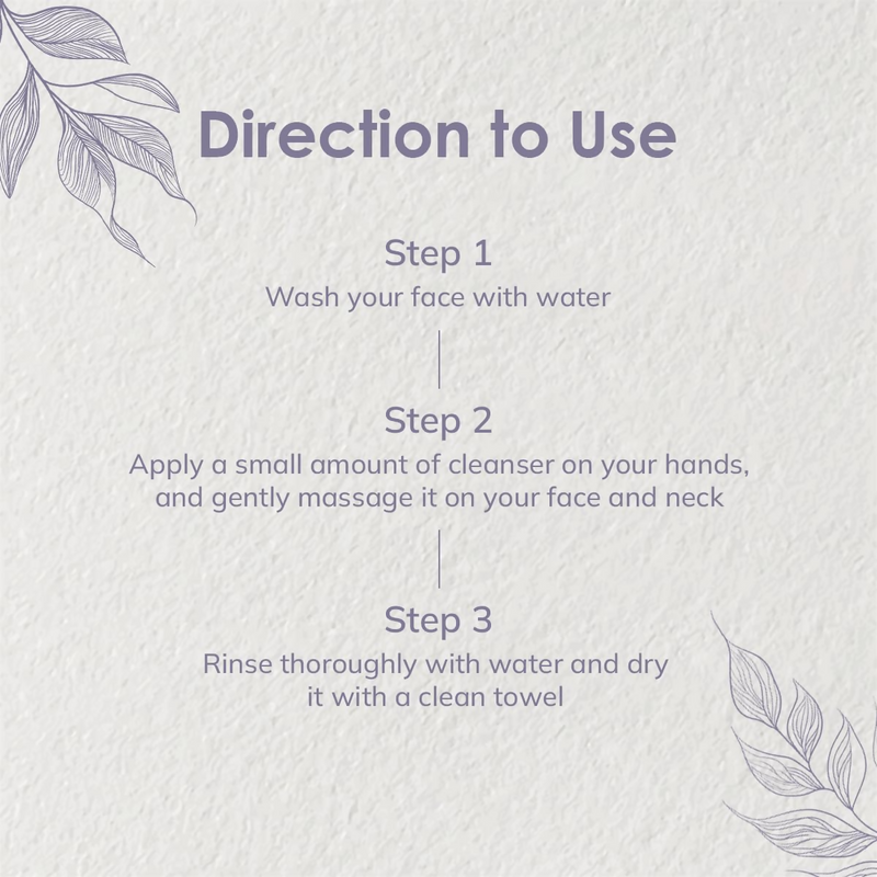 NatAura Glutathione Facial Cleanser