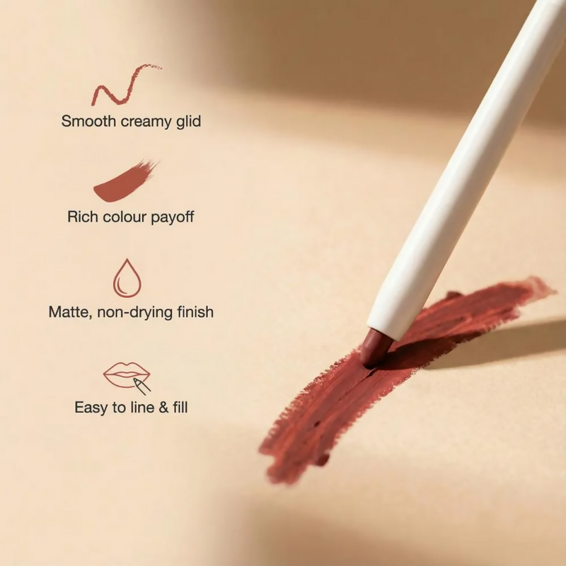 NY Bae 2-in-1 Lip Liner & Lip Colour - Gulkand