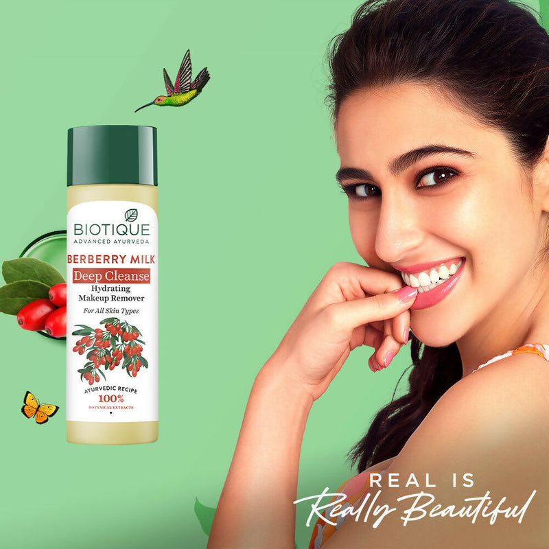 Biotique Berberry Milk Deep Cleanse Hydrating Makeup Remover