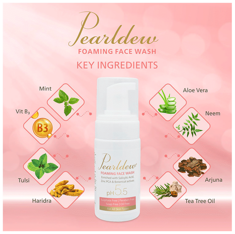 Pearldew Foaming Face Wash