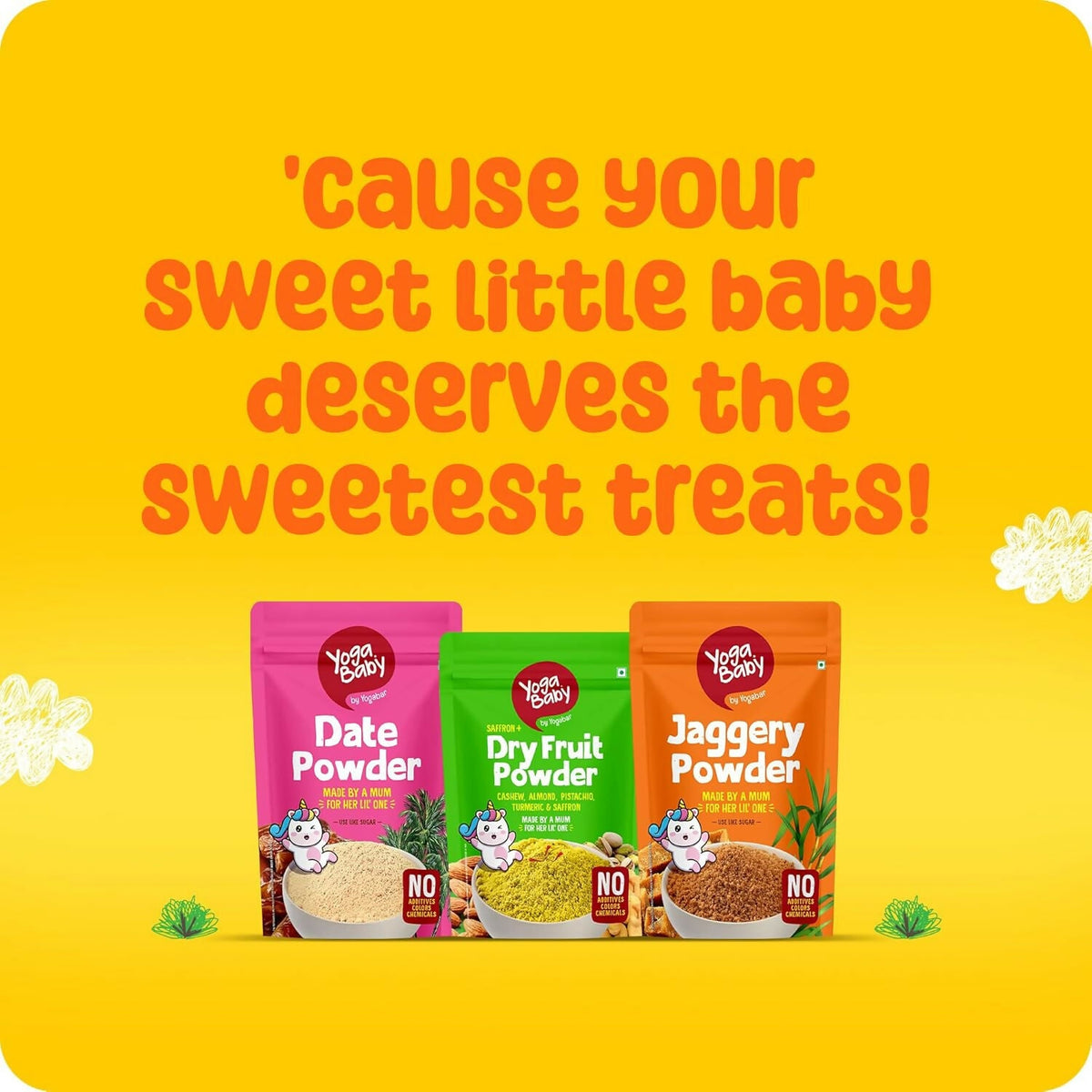 Yoga Bar Yogababy Jaggery Powder For Infants, Kids