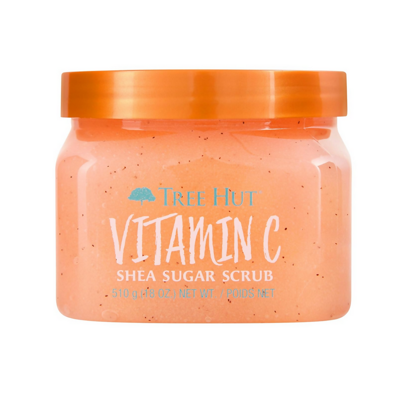Tree Hut Vitamin C Shea Sugar Scrub, Ultra Hydrating and Exfoliating Scrub