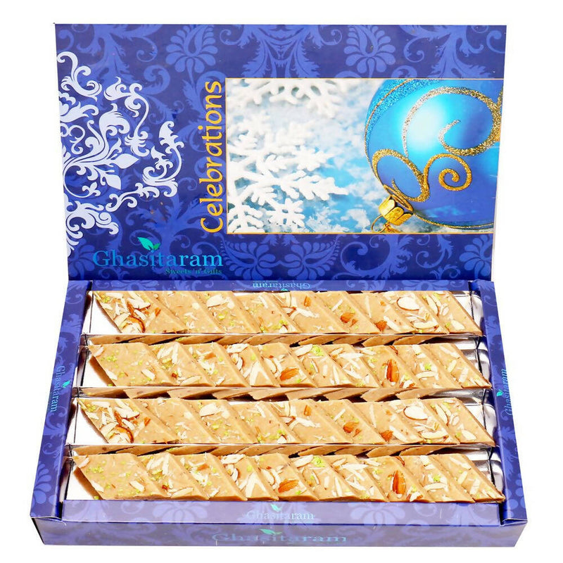 Ghasitaram Jaggery (Gud) Kaju Katli Sweets