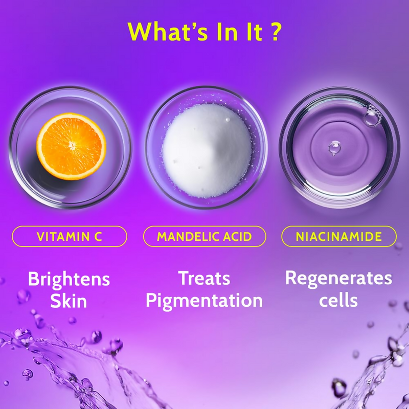 Chemist at Play Brightening Roll On And Body Wash For Glowing Skin Combo Kit