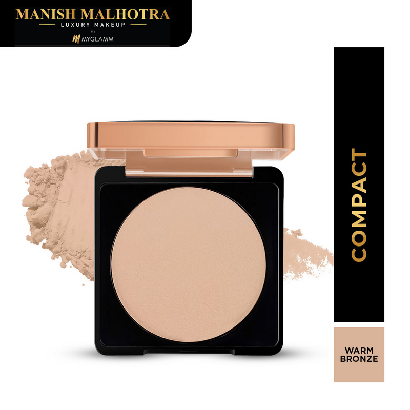 MyGlamm Manish Malhotra Beauty Skin Awakening Compact - Warm Bronze