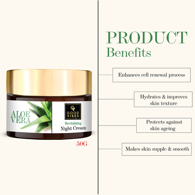 Good Vibes Aloe Vera Revitalizing Night Cream