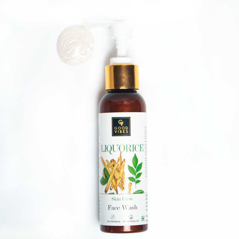 Good Vibes Liquorice Skin Glow Face Wash