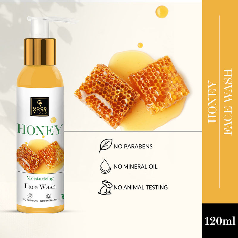 Good Vibes Honey Moisturizing Face Wash