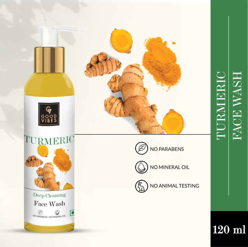 Good Vibes Turmeric Deep Cleansing Face Wash