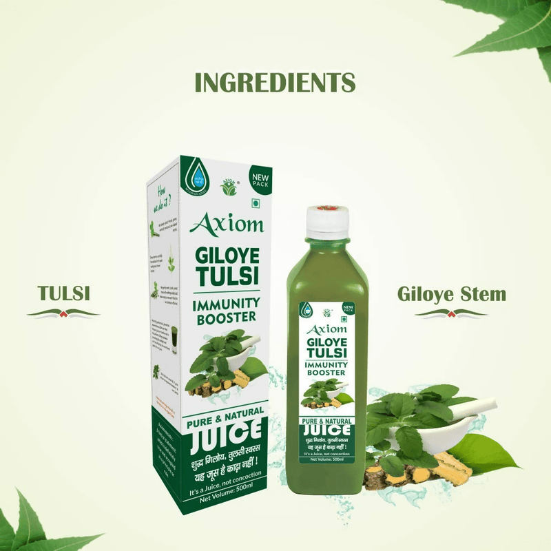 Axiom Pure Tulsi Giloy Stem Juice