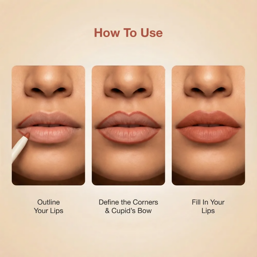 NY Bae 2-in-1 Lip Liner & Lip Colour - Laung Brown