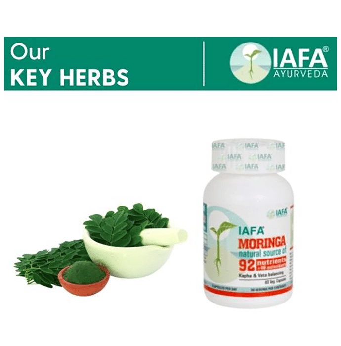 Iafa Ayuveda Moringa Veg Capsules