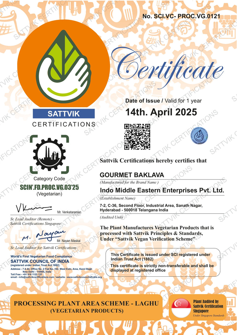 Gourmet Baklava Lady Finger Baklava