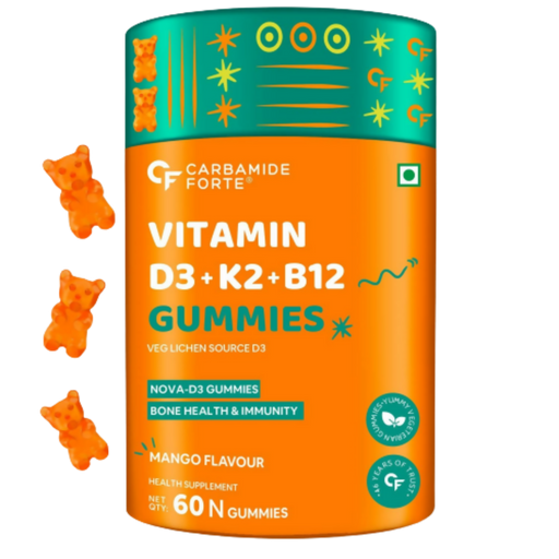 Carbamide Forte Vitamin D3 K2 B12 - Gummies