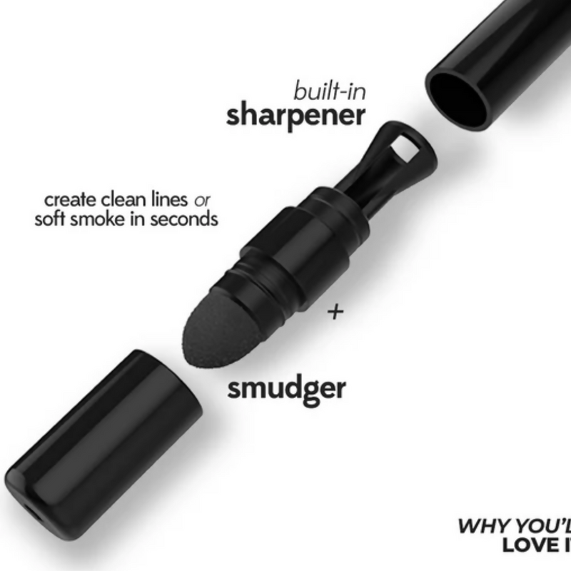 Ruby's Organics Black a Gentle & Nourishing Kajal+ Eyeliner