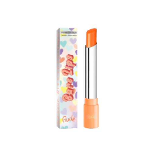 Rude Cosmetics Bare Lips Tinted Lip Balm - Coral