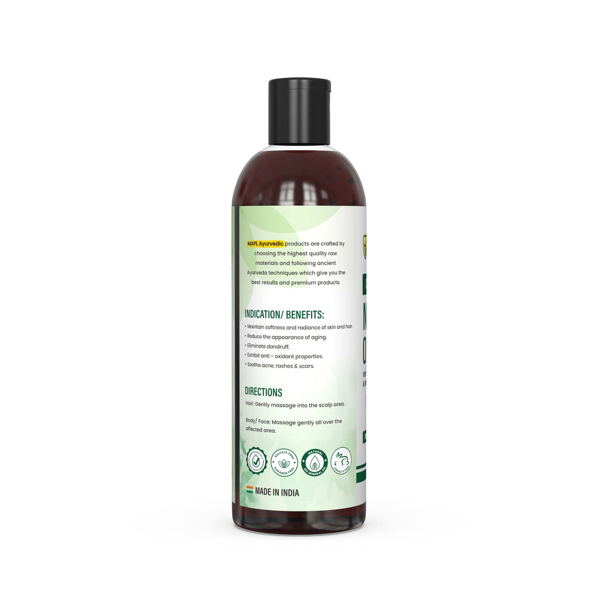 MAPL Neem Seed Oil Cold Pressed 100% Pure