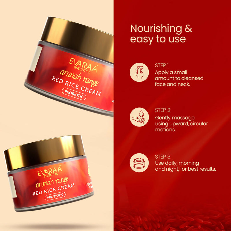 Evaraa Essential Red Rice Cream