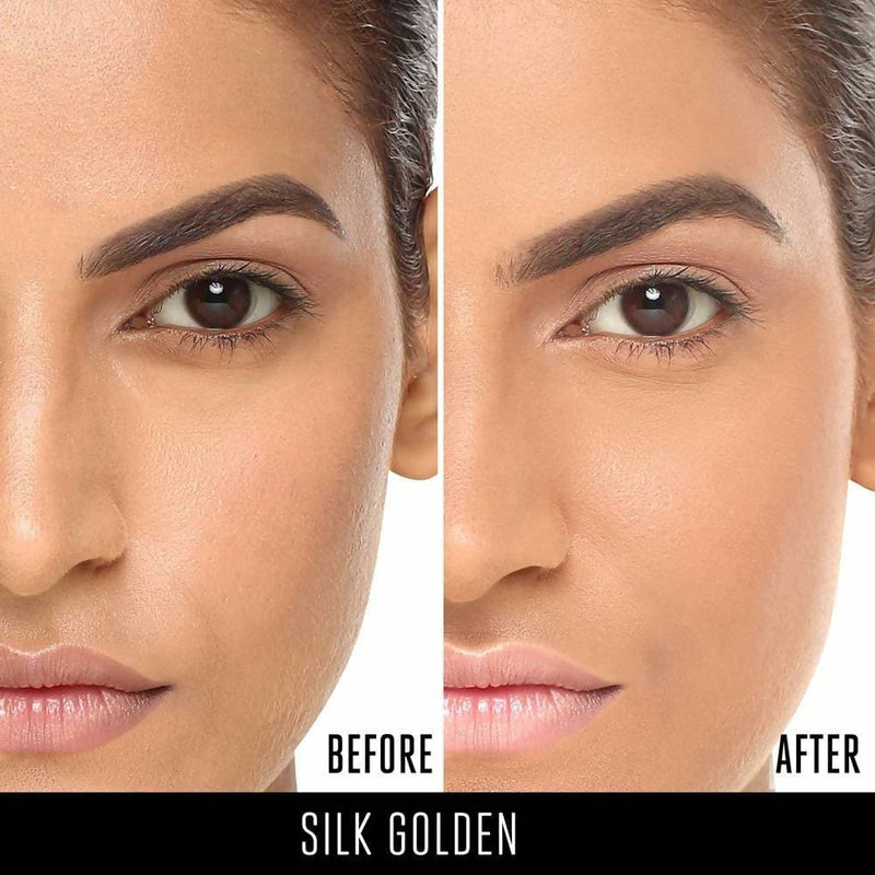 Lakme 9 To 5 Primer With Matte Powder Foundation Compact - Silky Golden