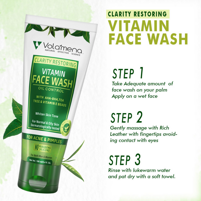 Volamena Clarity Restoring Vitamin Face Wash