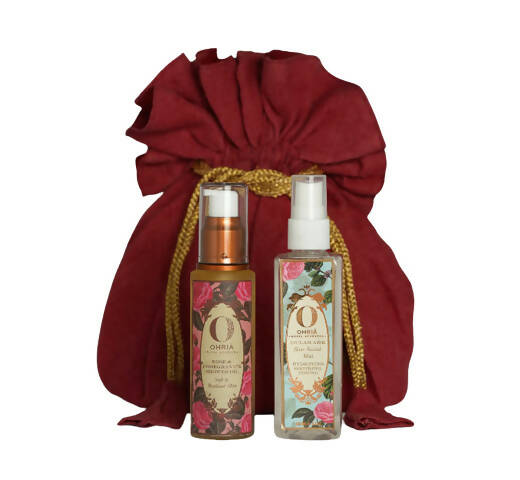 Ohria Ayurveda Rose Collection Potli